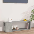 vidaXL betonszürke szerelt fa TV-szekrény 100 x 24 x 32 cm