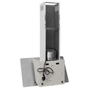 vidaXL fehér acél és edzett üveg fali páraelszívó 60 cm