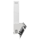 vidaXL fehér acél és edzett üveg fali páraelszívó 90 cm