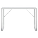 vidaXL fehér forgácslap számítógépasztal 110 x 60 x 73 cm