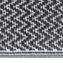 vidaXL kültéri szőnyeg ARAKIL fekete 140x200 cm PP