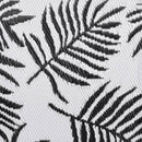 vidaXL kültéri szőnyeg ARAKIL fekete 80x250 cm PP