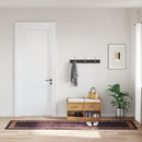 vidaXL fekete és arany csúszásmentes mosható szőnyeg 80 x 300 cm