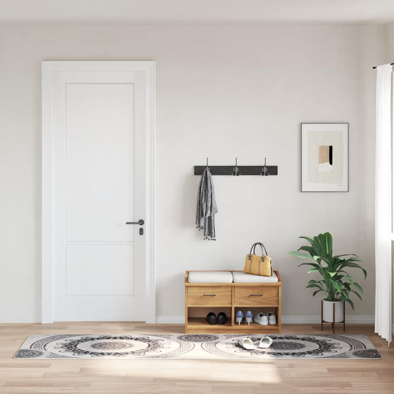 vidaXL mintás csúszásmentes mosható szőnyeg 80 x 150 cm