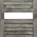 vidaXL szürke 6 paneles tömör faparaván 214 x 166 cm