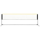 vidaXL fém állítható tollaslabdaháló 500 x 103 x 94-158 cm