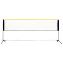 vidaXL fém állítható tollaslabdaháló 400 x 103 x 94-158 cm