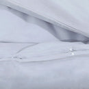 vidaXL szürke mikroszálas ágyneműhuzat-garnitúra 135 x 200 cm