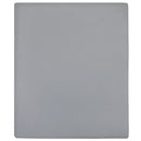 vidaXL szürke pamutdzsörzé gumis lepedő 90x200 cm
