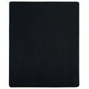vidaXL 2 db fekete pamutdzsörzé gumis lepedő 160 x 200 cm