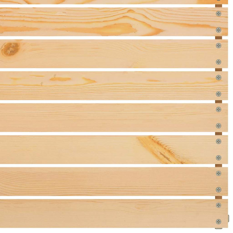 vidaXL tömör fenyőfa kerti sarokkanapé