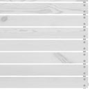 vidaXL fehér tömör fenyőfa kerti sarokkanapé