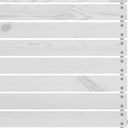 vidaXL 4 db fehér tömör fenyőfa kerti középső kanapé