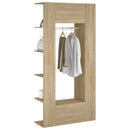 vidaXL 2 db sonoma tölgyszínű szerelt fa előszobaszekrény