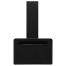 vidaXL fekete rozsdamentes acél és edzett üveg fali páraelszívó 60 cm