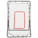 vidaXL acél aktív fal softballhoz 88 x 79 x 137 cm