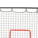vidaXL acél aktív fal softballhoz 88 x 79 x 137 cm