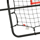 vidaXL acél aktív fal softballhoz 88 x 79 x 137 cm
