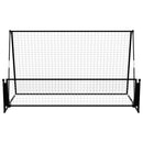 vidaXL 2 az 1-ben acél focikapu és aktív fal 202 x 104 x 120 cm