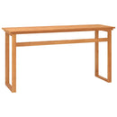 vidaXL tömör tíkfa íróasztal 120 x 45 x 75 cm