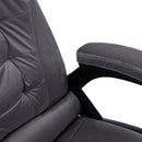 vidaXL sötétszürke bársony irodaszék