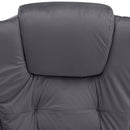 vidaXL sötétszürke bársony masszázs irodaszék