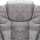 vidaXL világosszürke művelúr irodaszék