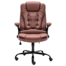 vidaXL világosbarna művelúr irodaszék