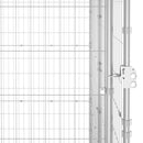 vidaXL kültéri horganyozott acél kutyakennel tetővel 14,52 m²