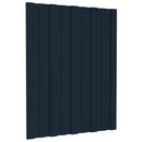 vidaXL Tetőpanel 12 pcs Antracitszürke 60 x 45 cm Horganyzott acél