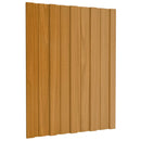 vidaXL Tetőpanel 12 pcs Természetes 60 x 45 cm Horganyzott acél