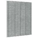 vidaXL Tetőpanel 36 pcs Ezüst 60 x 45 cm Horganyzott acél
