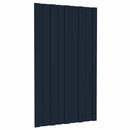 vidaXL Tetőpanel 36 pcs Antracitszürke 80 x 45 cm Horganyzott acél