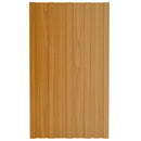 vidaXL Tetőpanel 12 pcs Természetes 80 x 45 cm Horganyzott acél
