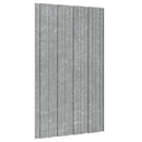 vidaXL Tetőpanel 12 pcs Ezüst 80 x 45 cm Horganyzott acél