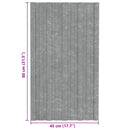 vidaXL Tetőpanel 12 pcs Ezüst 80 x 45 cm Horganyzott acél