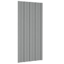 vidaXL Tetőpanel 36 pcs Szürke 100 x 45 cm Horganyzott acél