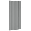 vidaXL Tetőpanel 36 pcs Szürke 100 x 45 cm Horganyzott acél