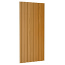 vidaXL Tetőpanel 12 pcs Természetes 100 x 45 cm Horganyzott acél