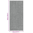 vidaXL Tetőpanel 12 pcs Ezüst 100 x 45 cm Horganyzott acél