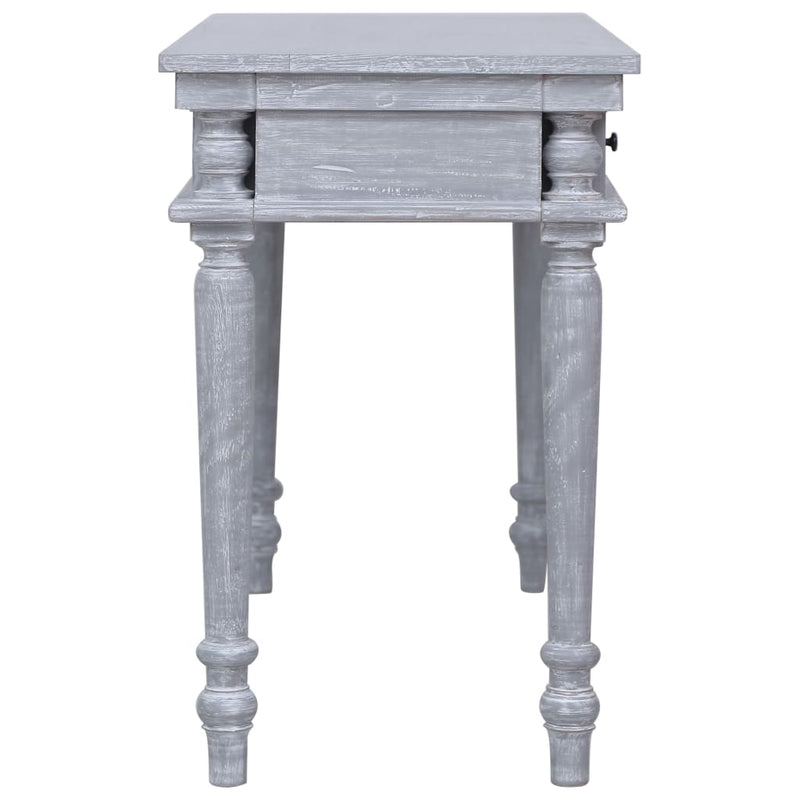 vidaXL tömör mahagóni íróasztal 115 x 50 x 78 cm