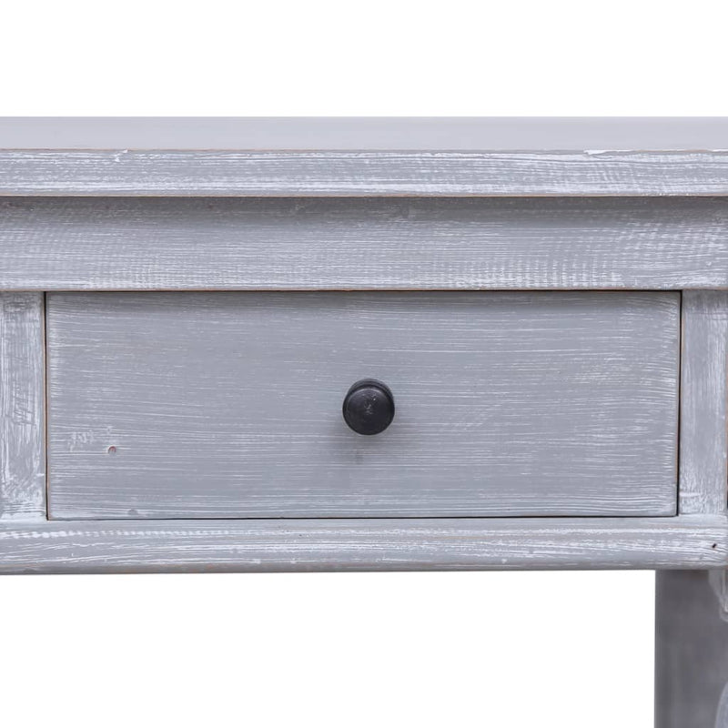 vidaXL tömör mahagóni íróasztal 115 x 50 x 78 cm