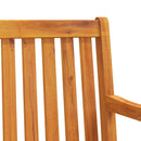 vidaXL Kerti padok 1-Ülőhelyek száma 219 x 55,5 x 90 cm Tömör Akácfa