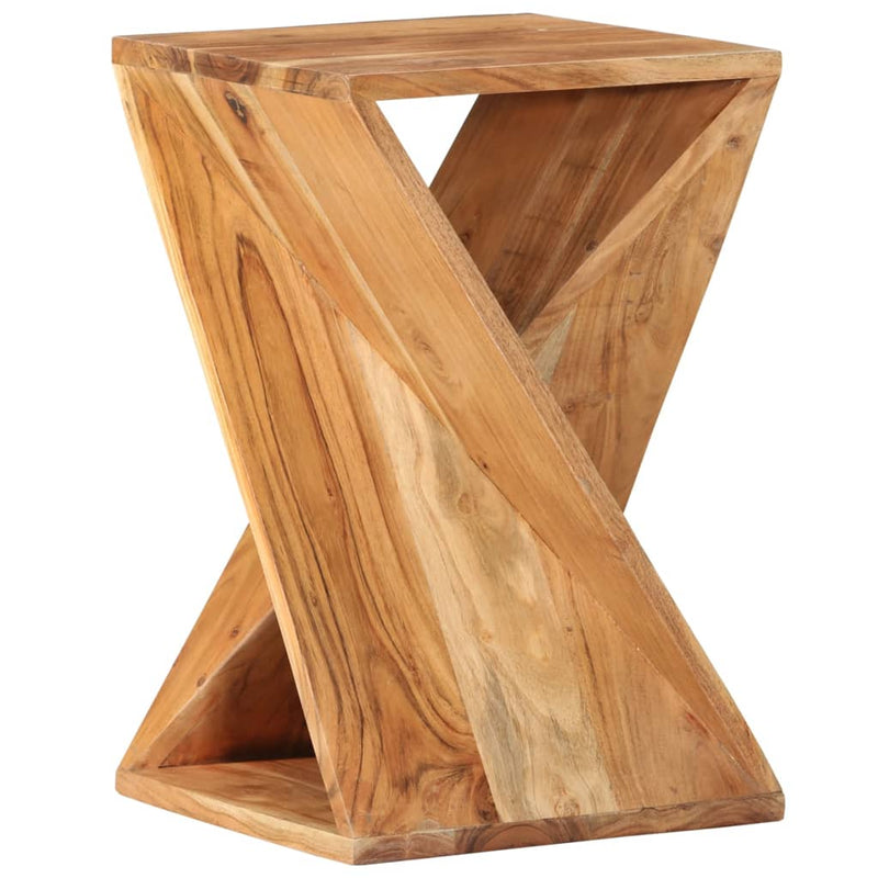 vidaXL tömör akácfa kisasztal 35 x 35 x 55 cm