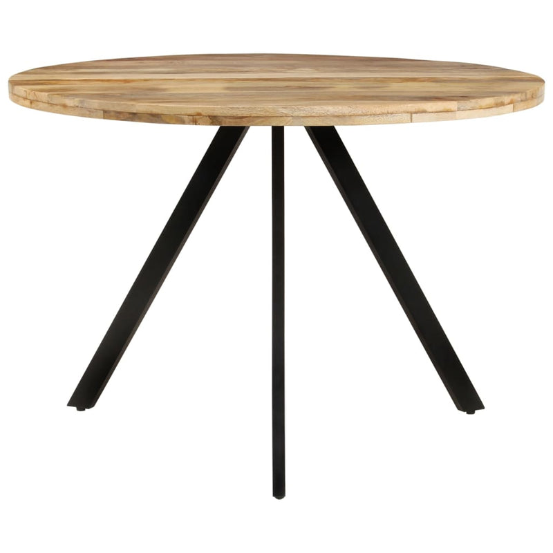 vidaXL tömör mangófa étkezőasztal 110 x 75 cm