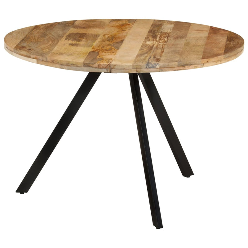 vidaXL tömör mangófa étkezőasztal 110 x 75 cm