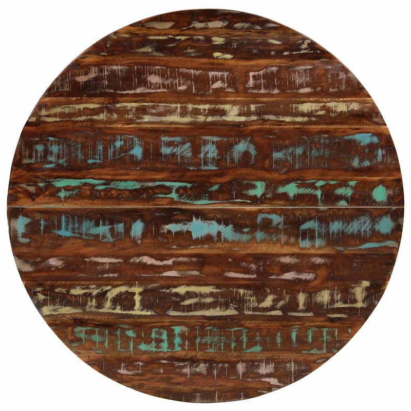 vidaXL tömör újrahasznosított fa étkezőasztal 110 x 75 cm
