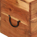 vidaXL tömör akácfa tárolóláda 39x28x31 cm