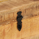 vidaXL tömör mangófa tárolóláda 39x28x31 cm