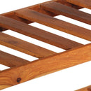 vidaXL 3 fiókos tömör akácfa tálalószekrény 110 x 30 x 80 cm